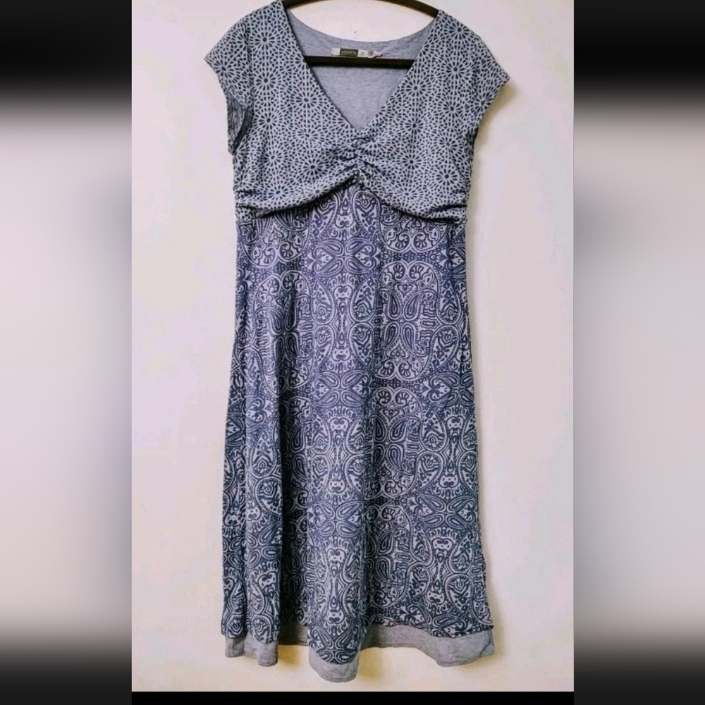 Athleta Dhara Beachy Purple Midi Dress Medium Tall